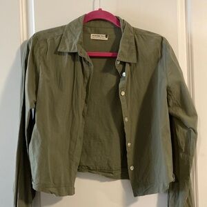 Jackson Rowe crop button up